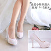 Womens wedding shoes woman High heels Pumps Bling Shining