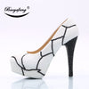 New arrival Womens wedding shoes white pearl