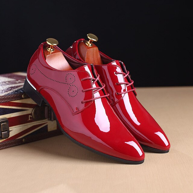 Men party Dress shoes breathable fashion wedding casual shoes