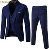 Newly Design 3-Pieces Men Blazer Suit Set Man Male Tuxedo