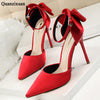 High Heels Red Wedding Shoes