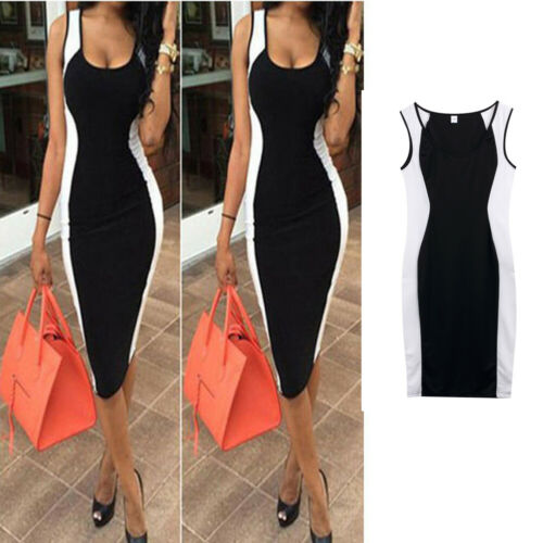 Fashion Elegant Women's Ladies Sleeveless Office  Formal Wear Business