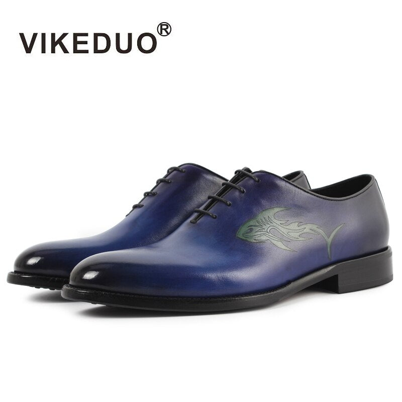 Shoes Party Wedding Male Dress Shoe Genuine Leather Mens Oxford